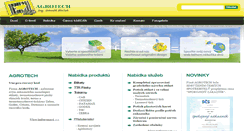 Desktop Screenshot of agrotech.cz